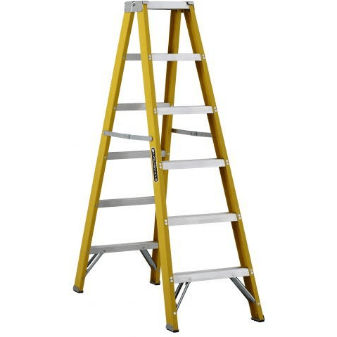 Louisville FM2000 HD Fiberglass Step Ladder Double Side (250lbs) - KHM Megatools Corp. Louisville FM2000 HD Fiberglass Step Ladder Double Side (250lbs) - KHM Megatools Corp.